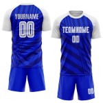 Jersey Uniform Royal White-Navy Sublimation Custom Soccer Jersey Uniform Royal White-Navy Sublimation Custom Soccer
