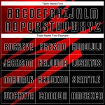 Soccer Red Uniform Black-White Sublimation Jersey Custom Soccer Red Uniform Black-White Sublimation Jersey Custom