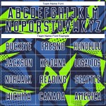Soccer Sublimation Custom Jersey Uniform Navy Navy-Neon Green Soccer Sublimation Custom Jersey Uniform Navy Navy-Neon Green