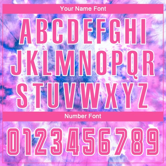Tie Pink-White Custom Uniform Sublimation Soccer Jersey Dye Tie Pink-White Custom Uniform Sublimation Soccer Jersey Dye
