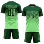 Uniform Green Jersey Custom Sublimation Green Pea Soccer Uniform Green Jersey Custom Sublimation Green Pea Soccer
