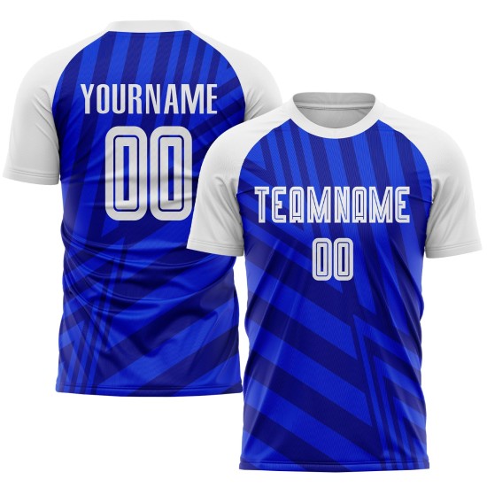 Jersey Uniform Royal White-Navy Sublimation Custom Soccer Jersey Uniform Royal White-Navy Sublimation Custom Soccer