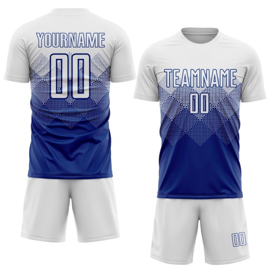 Uniform Jersey Soccer Royal Custom White Sublimation Uniform Jersey Soccer Royal Custom White Sublimation