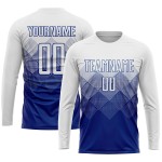 Uniform Jersey Soccer Royal Custom White Sublimation Uniform Jersey Soccer Royal Custom White Sublimation