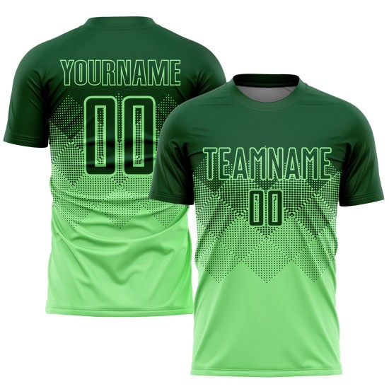Uniform Green Jersey Custom Sublimation Green Pea Soccer Uniform Green Jersey Custom Sublimation Green Pea Soccer