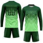 Uniform Green Jersey Custom Sublimation Green Pea Soccer Uniform Green Jersey Custom Sublimation Green Pea Soccer
