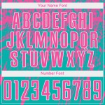 Soccer Custom Sublimation Aqua Jersey Uniform Pink-White Soccer Custom Sublimation Aqua Jersey Uniform Pink-White