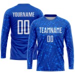 Jersey White Uniform Soccer Custom Sublimation Royal Jersey White Uniform Soccer Custom Sublimation Royal