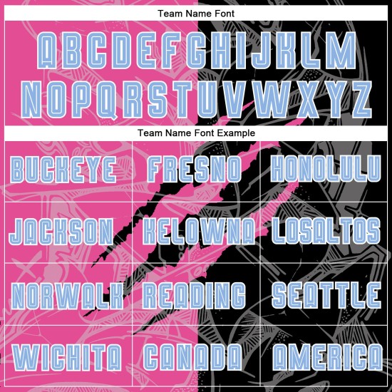 Sublimation Pattern Blue Light Graffiti Uniform Scratch Custom Black-Pink Soccer Jersey Sublimation Pattern Blue Light Graffiti Uniform Scratch Custom Black-Pink Soccer Jersey