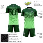 Uniform Green Jersey Custom Sublimation Green Pea Soccer Uniform Green Jersey Custom Sublimation Green Pea Soccer